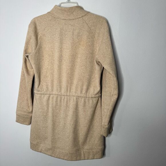 UGG Cream Zip-Up Jacket with Drawstring Waist Size Medium - Picture 8 of 8